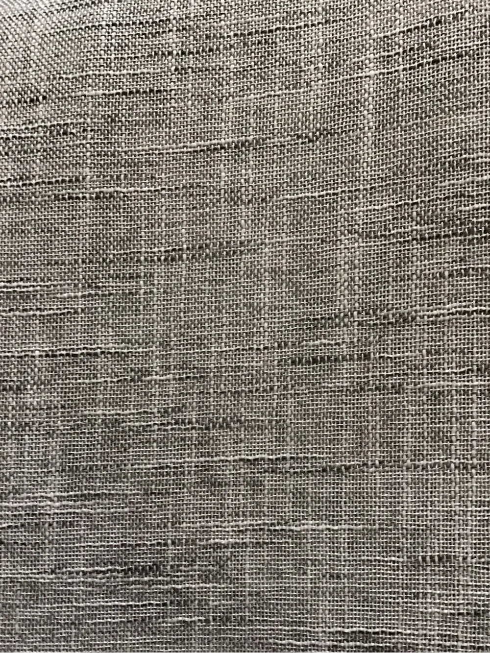 Light Gray Textured Curtain 2 Panels